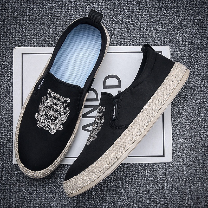 남성용 블랙 통기성 신발 럭셔리 로퍼 Espadrill - Espadrille Slip On 리뷰 및 가격
