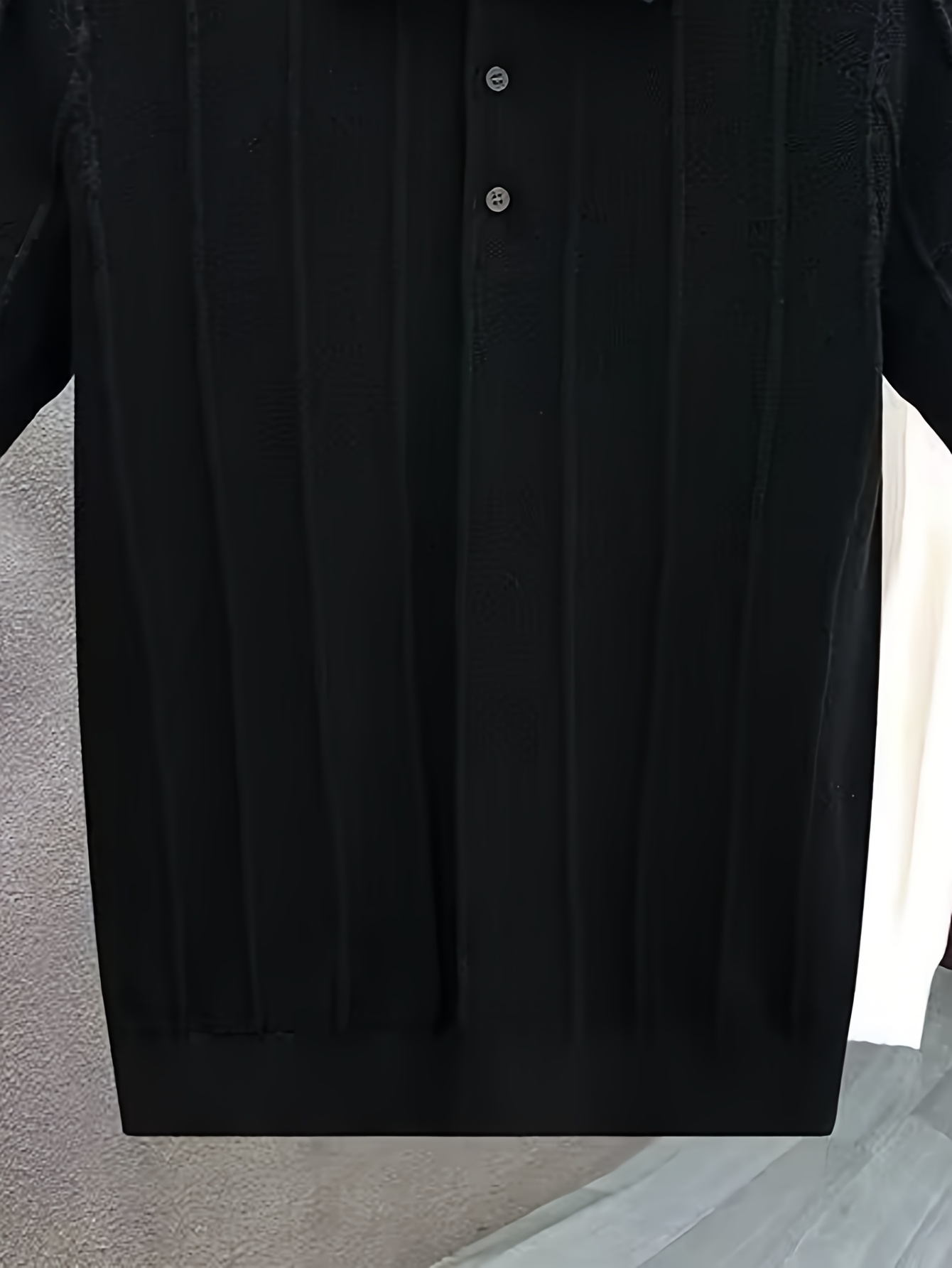 고급스러운 세로 스트라이프 텍스처 반팔 폴로 니트 티셔 - Polo Shirt Pique 리뷰 및 가격