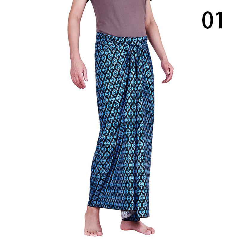 유니섹스 전통 동남아시아 스타일 의상 여름 사롱 스커트 - Sarong Men Wrap 리뷰 및 가격