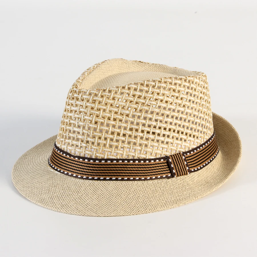 밀짚모자 페도라 햇 파나마 캡 더비 트릴비 햇 여름 밀 - Bucket Hat Straw 리뷰 및 가격
