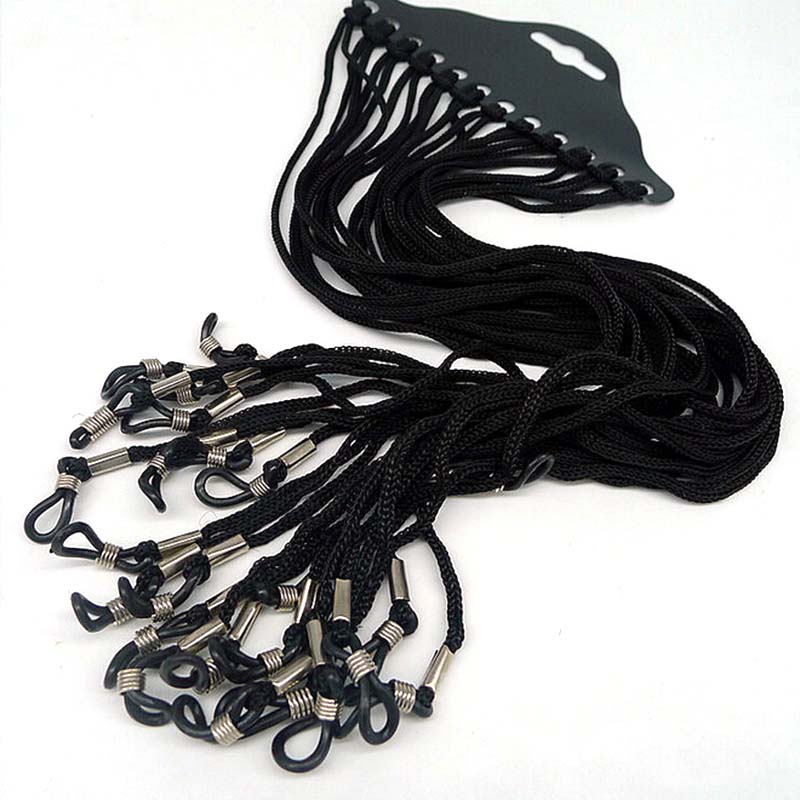 12개 세트 블랙 나일론 코드 안경 홀더 선글라스 안경 - Sunglass Retainer Cord 리뷰 및 가격