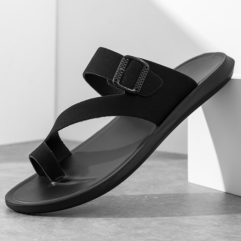 2026년 신상 여름 수제 가죽 슬리퍼 트렌디 패션 남 - Flip Flop Leather Men 리뷰 및 가격