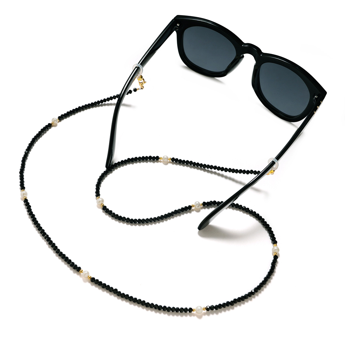 진주 크리스탈 안경 체인 여성 유행 선글라스 독서 안경 - Sunglass Retainer Cord 리뷰 및 가격