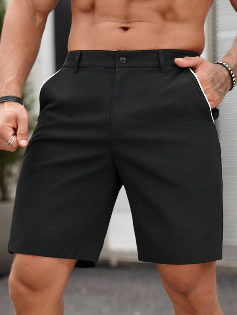 남성 패션 슬림핏 치노 반바지 클래식 솔리드 컬러 포켓 - Shorts Chino Slim 리뷰 및 가격