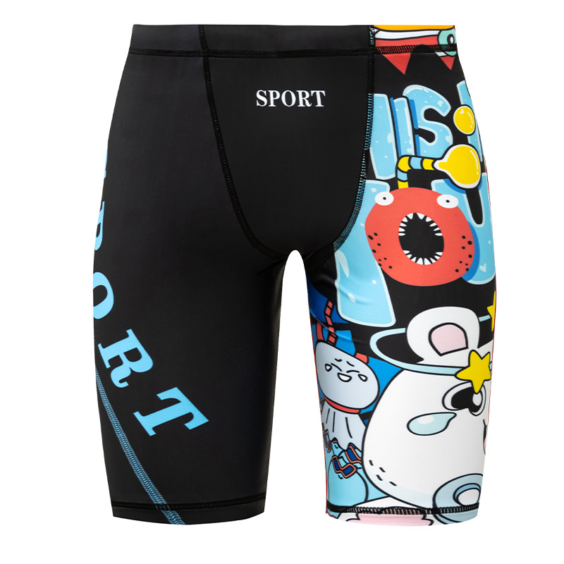 남성 수영 반바지 2026 새로운 만화 디자인 고탄성  - Swim Trunk Quick Dry 리뷰 및 가격