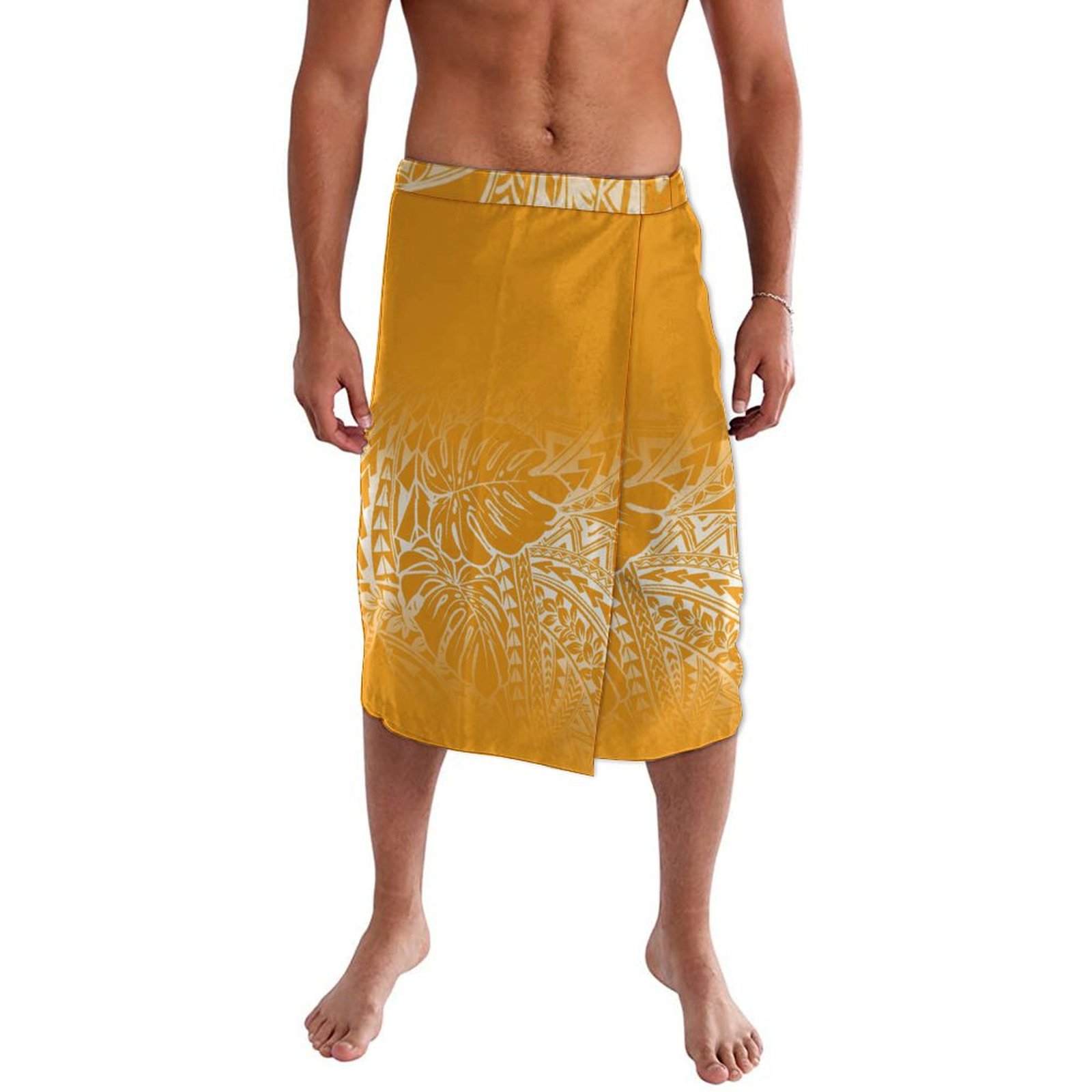 하와이안 에스닉 스타일 남성 랩 드레스 폴리네시안 아일 - Sarong Men Wrap 리뷰 및 가격