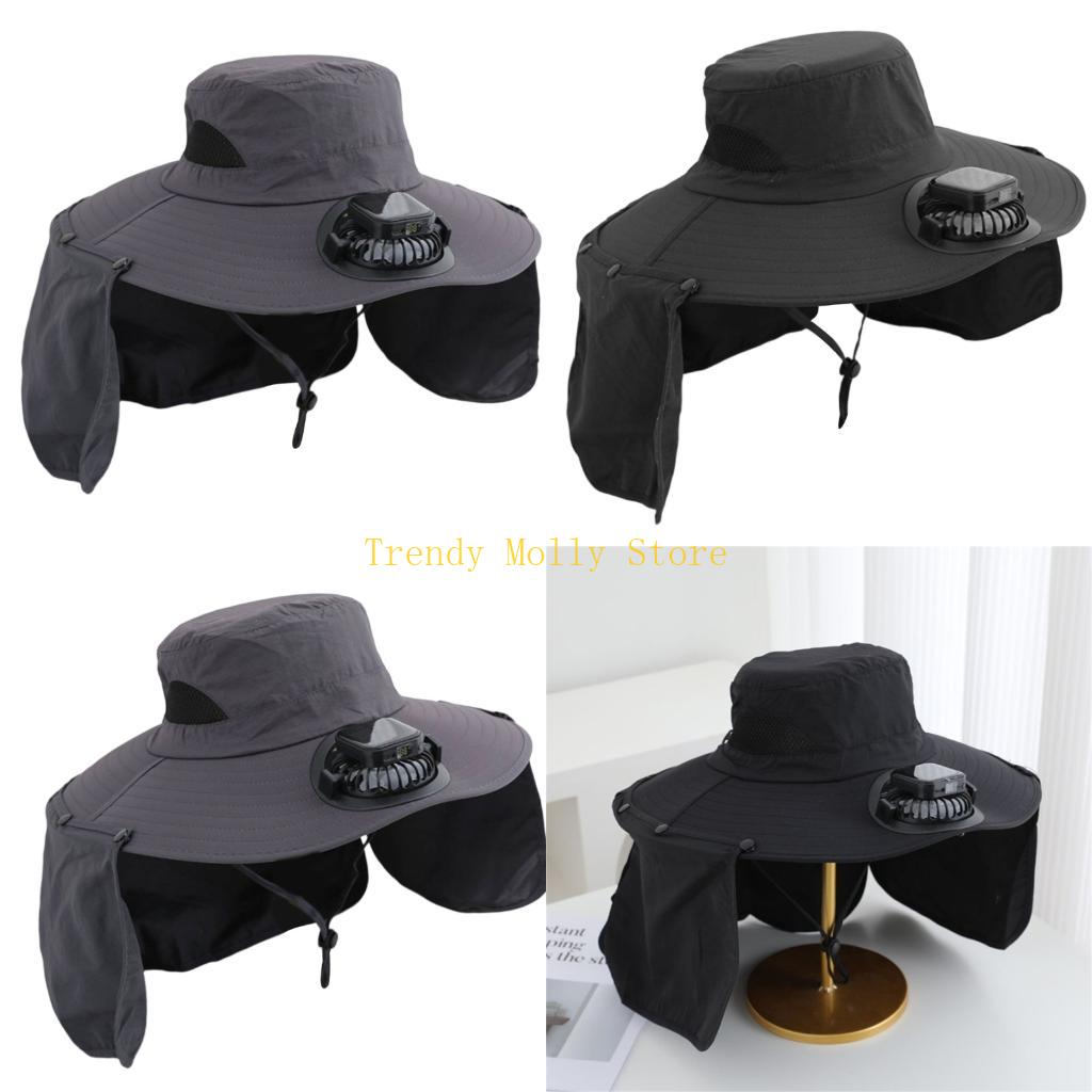 배터리 디스플레이가 있는 N5KB 자동 냉각 팬 모자  - Packable Hat Nylon 리뷰 및 가격