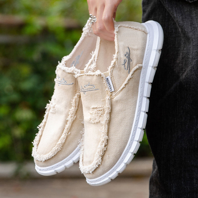 남성용 캔버스 신발, 통기성 에스파듀 슬립온 고민 스니 - Espadrille Slip On 리뷰 및 가격