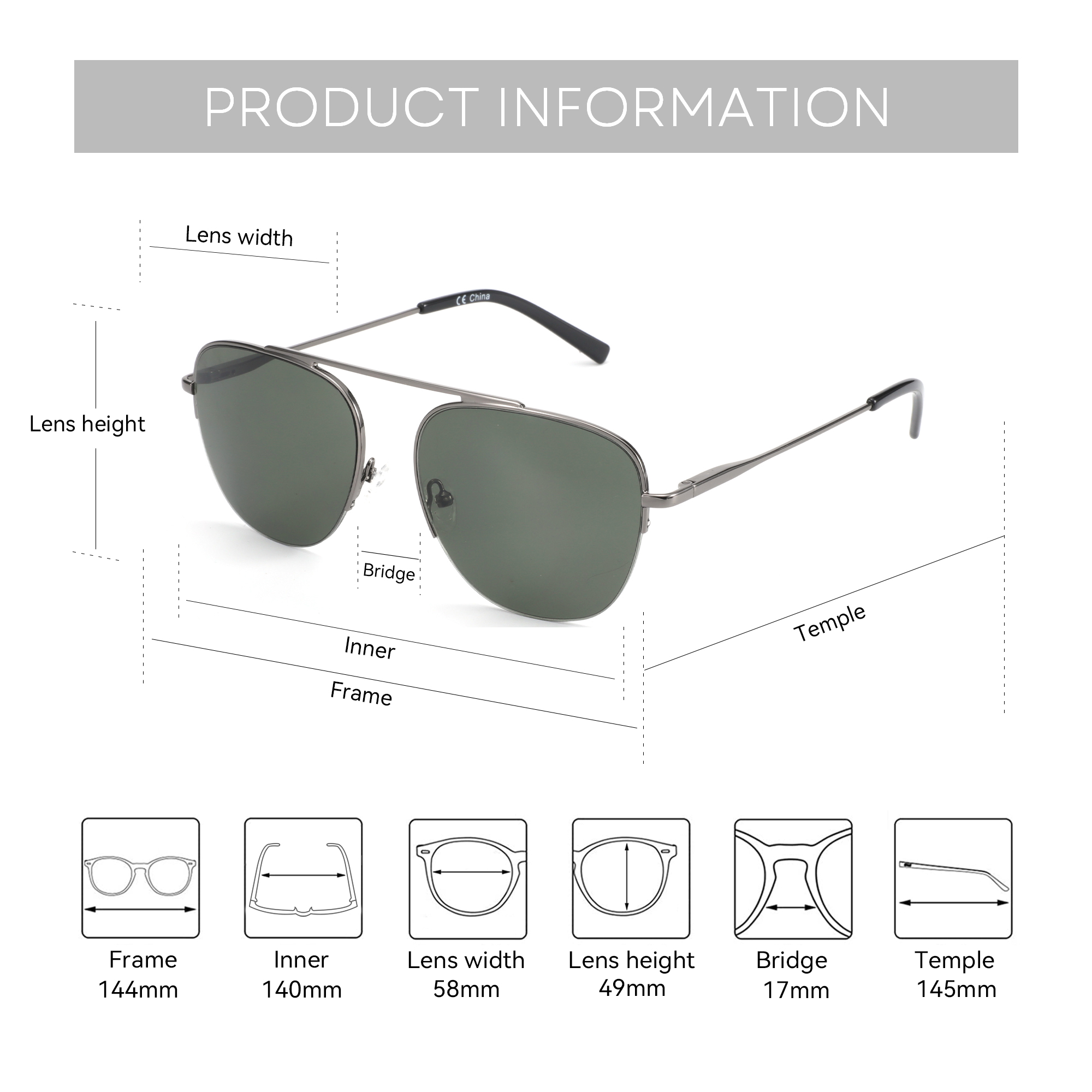 BLUEMOKY 패션 편광 처방 선글라스, 비행사 프로 - Sunglasses Aviator Polarized 리뷰 및 가격