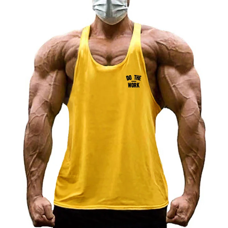 남성용 코튼 민소매 티셔츠 체육관 보디 빌딩 운동 탱크 - Tank Top Muscle 리뷰 및 가격