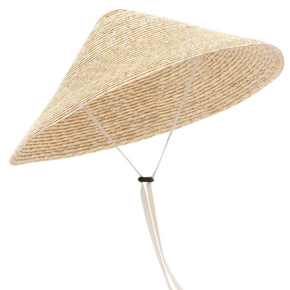 New Large Wide Brim Straw Hat  - Bucket Hat Straw 리뷰 및 가격