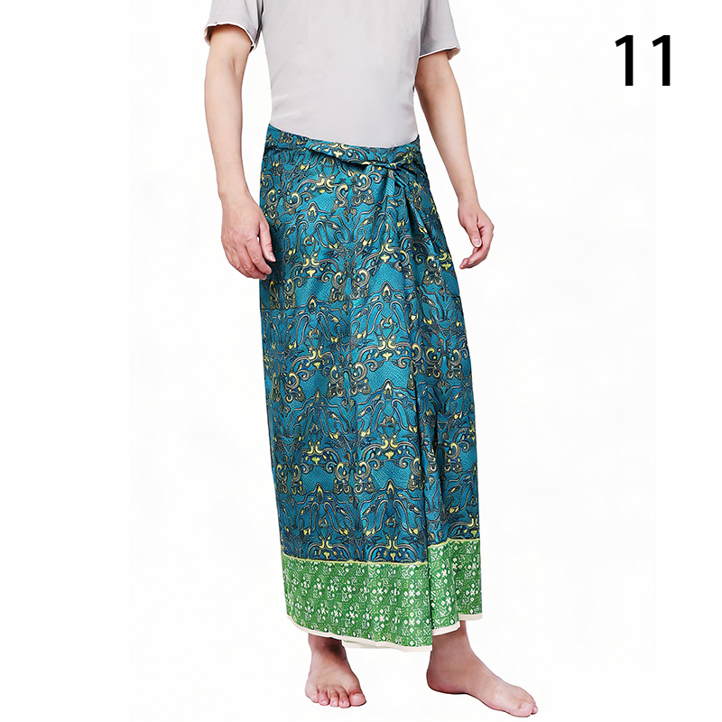 남녀 공용 바틱 사롱 스커트 에스닉 다이 원피스 드레스 - Sarong Men Wrap 리뷰 및 가격