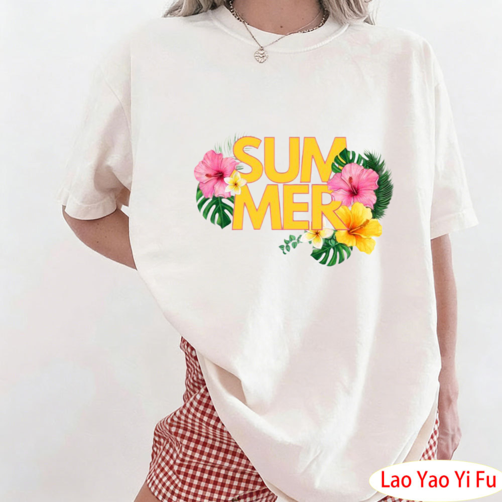 여름 열대 꽃무늬 티셔츠 화려한 꽃 프린트 티셔츠 여성 - Resort Shirt Floral 리뷰 및 가격