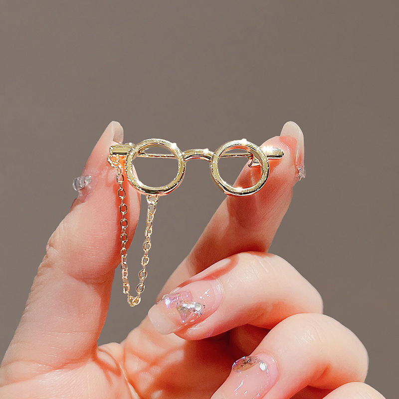 창의적인 안경테 금속 브로치 선글라스 태슬 체인 라펠  - Sunglass Retainer Cord 리뷰 및 가격