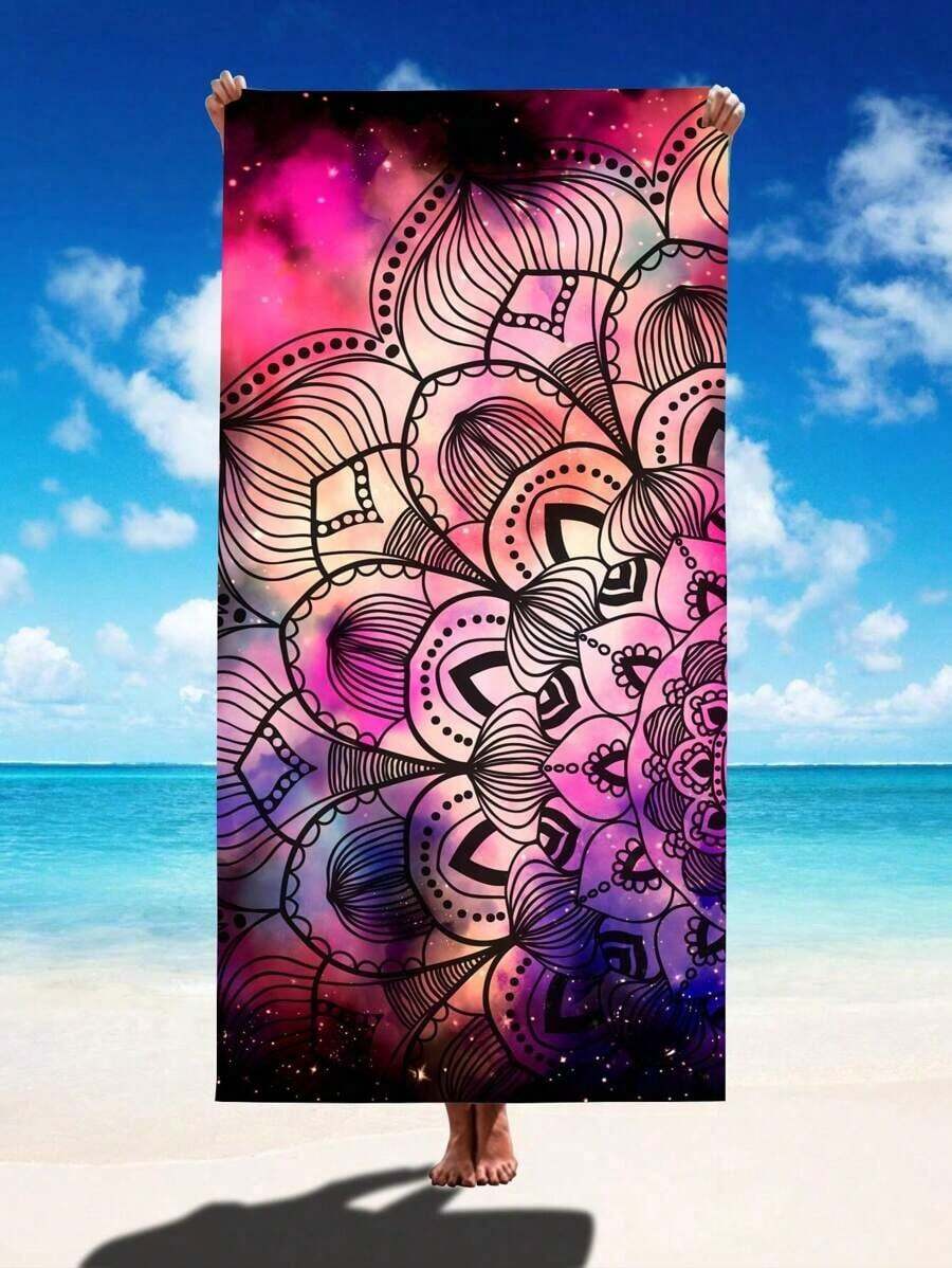 초흡수성 속건성 250gsm 별이 빛나는 하늘 또는 만 - Beach Towel Large 리뷰 및 가격