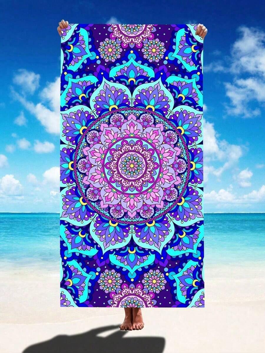초흡수성 속건성 250gsm 별이 빛나는 하늘 또는 만 - Beach Towel Large 리뷰 및 가격