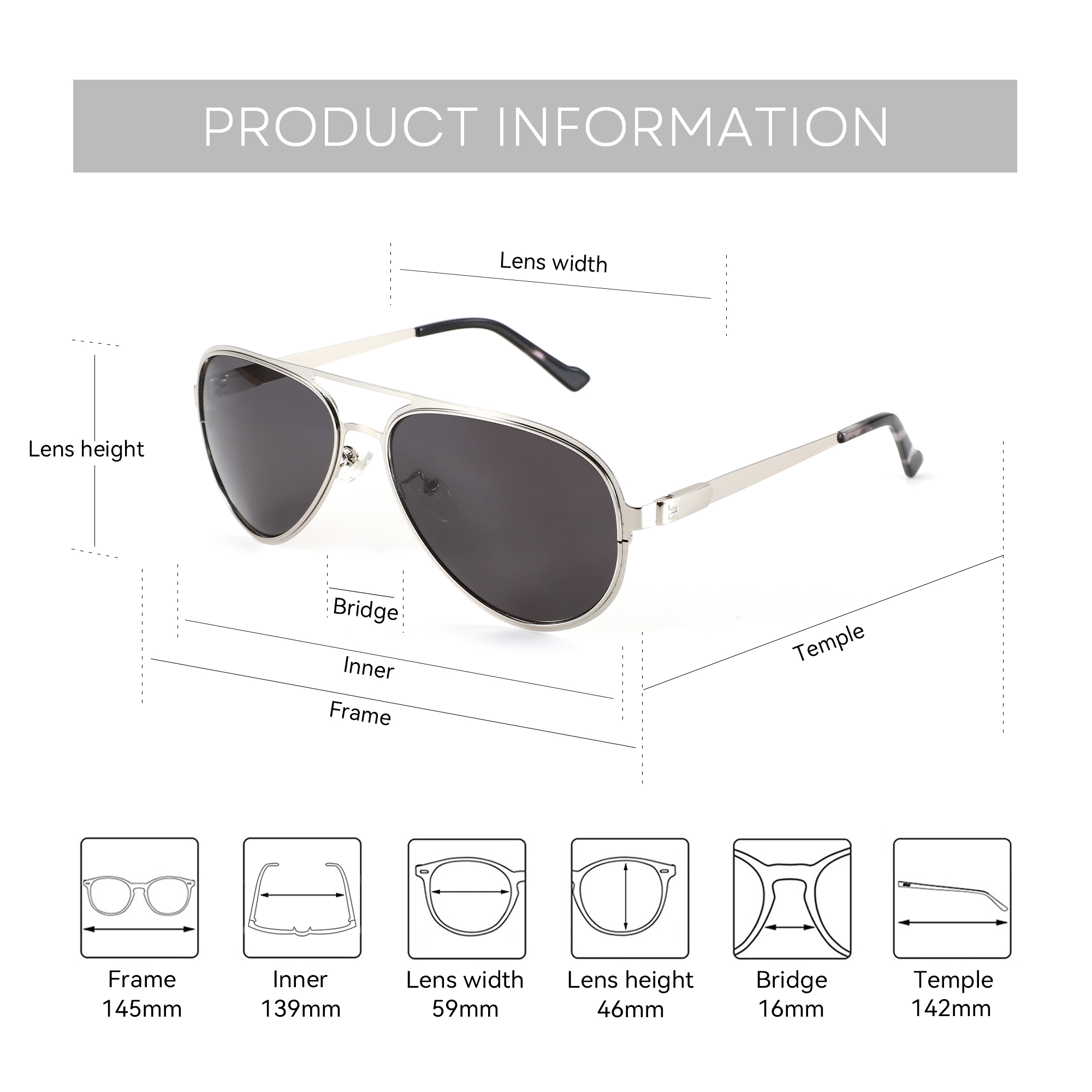 BLUEMOKY XL 사이즈 남성용 고품질 금속 비행가 - Sunglasses Aviator Polarized 리뷰 및 가격
