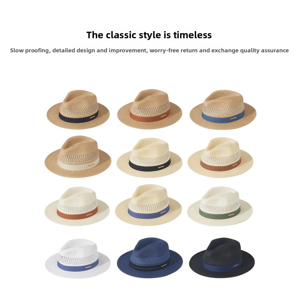 큰 사이즈 60cm 파나마 재즈 밀짚 모자 남자 여자  - Bucket Hat Straw 리뷰 및 가격