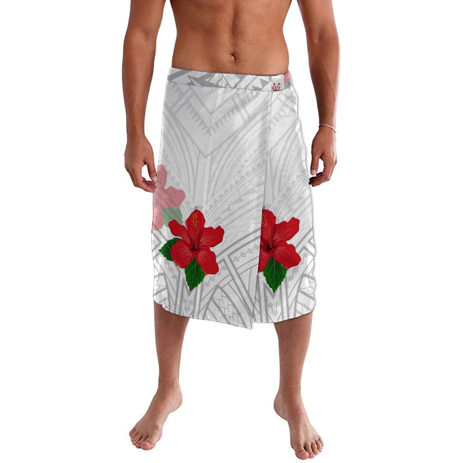 하와이안 남성용 비치 랩 원피스, 피지 통가 폴리네시안 - Sarong Men Wrap 리뷰 및 가격